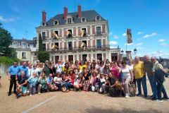 Grupo en Castillos del Loira 2 julio 23