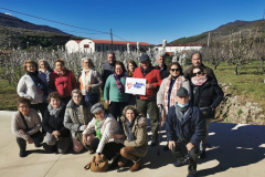 Grupo en el Valle del jerte  (abril 2022)